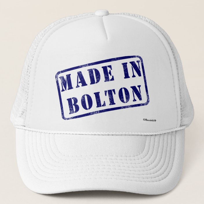 Made in Bolton Trucker Hat