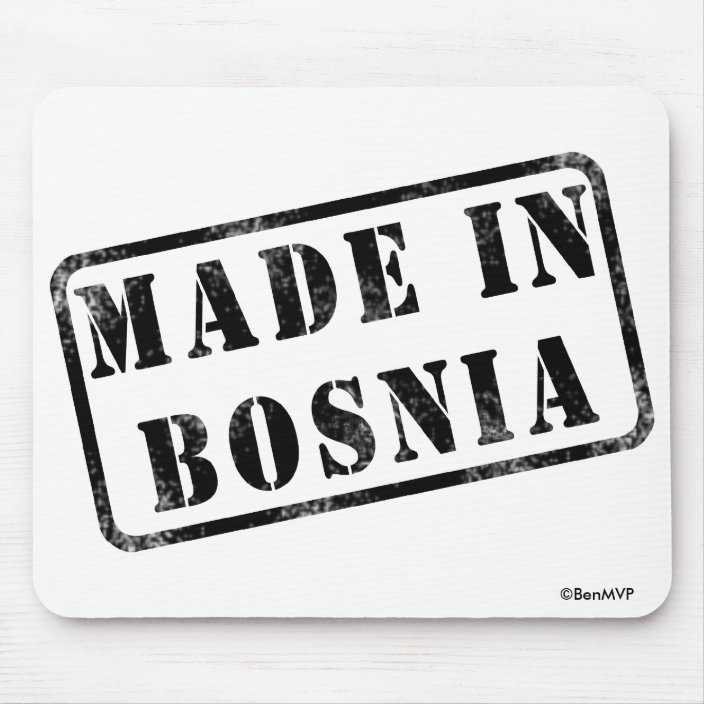Made in Bosnia Mouse Pad
