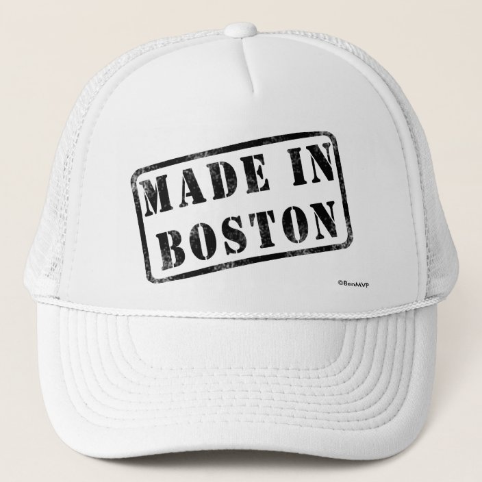 Made in Boston Trucker Hat