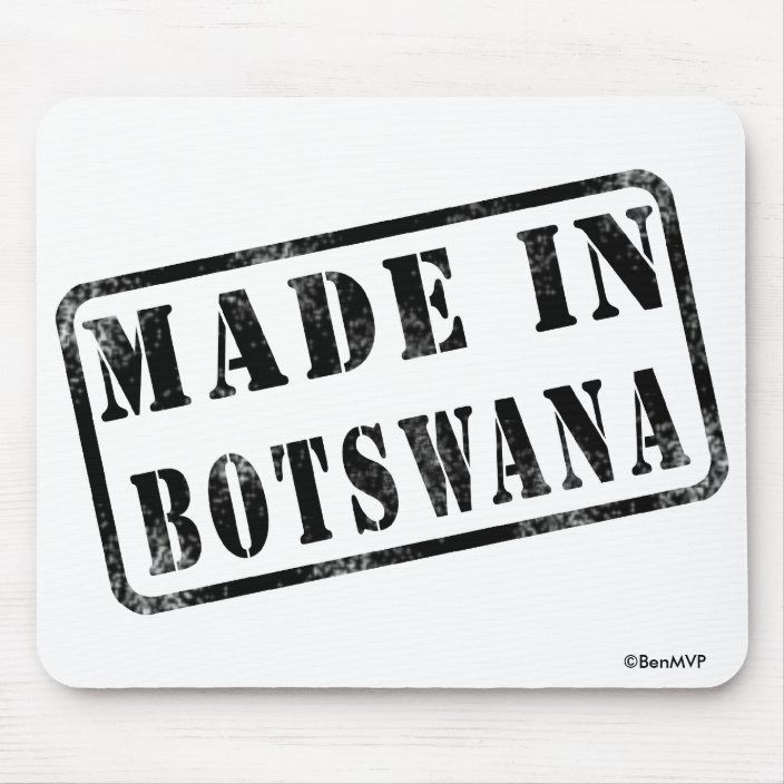Made in Botswana Mouse Pad