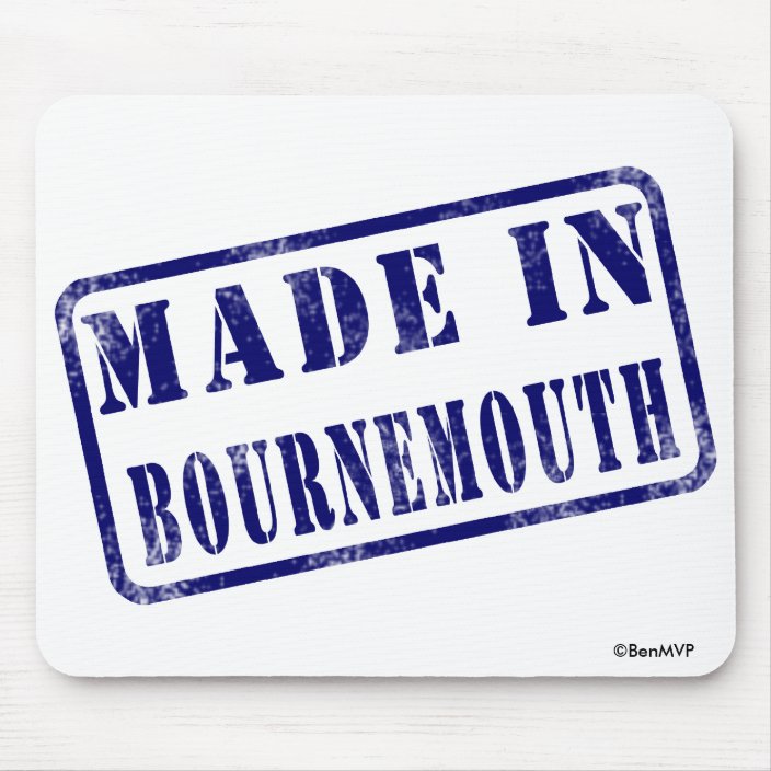 Made in Bournemouth Mouse Pad