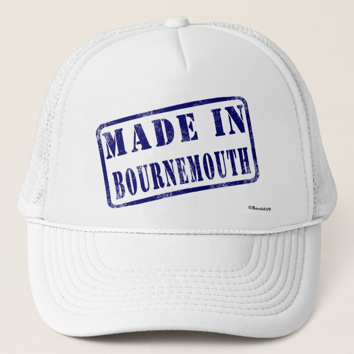 Made in Bournemouth Trucker Hat