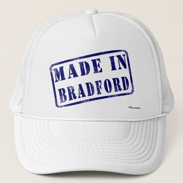 Made in Bradford Trucker Hat