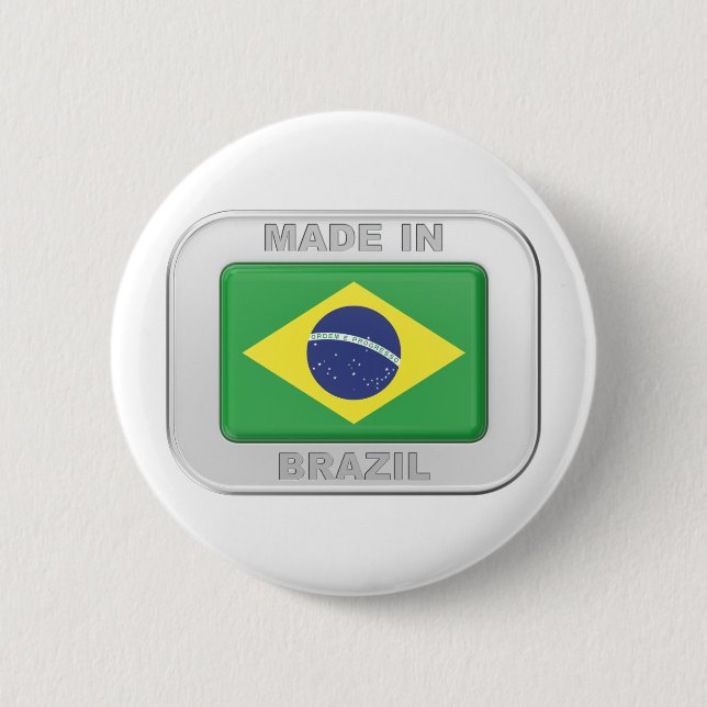 Made in Brazil Button (Front)