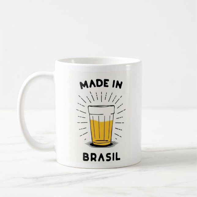 Made in Brazil Coffee Mug (Left)