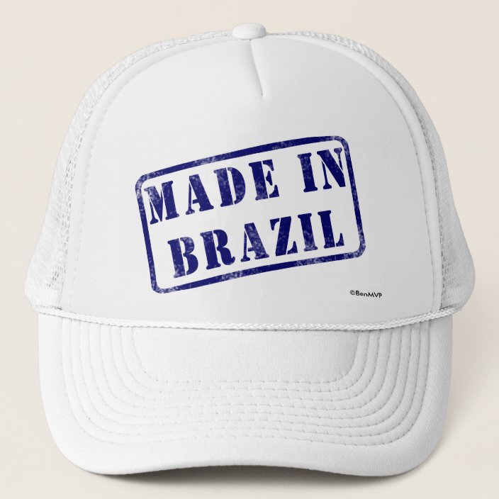 Made in Brazil Mesh Hat