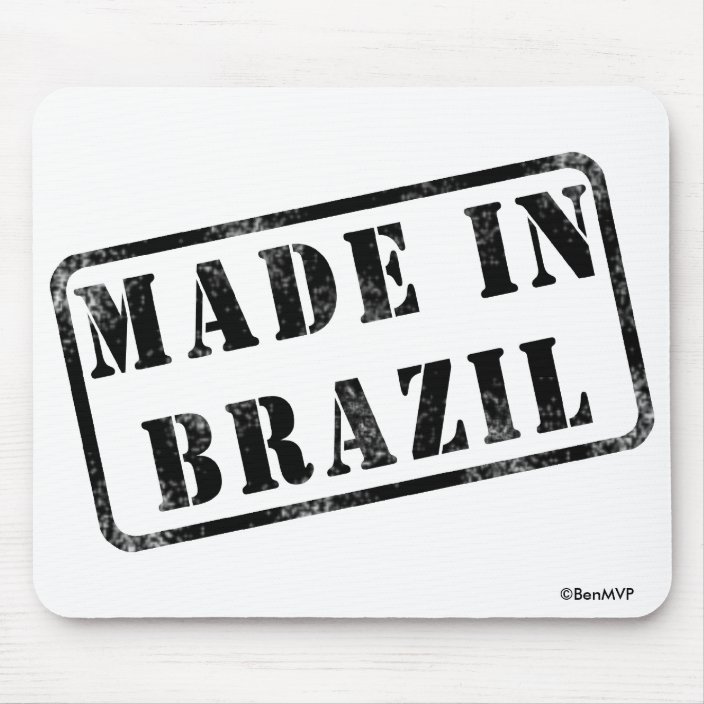 Made in Brazil Mouse Pad