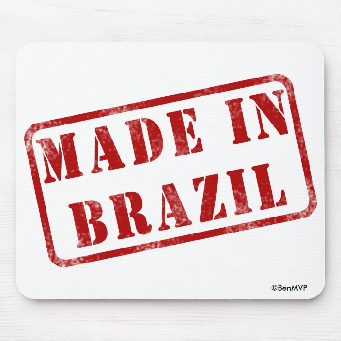 Made in Brazil Mousepad