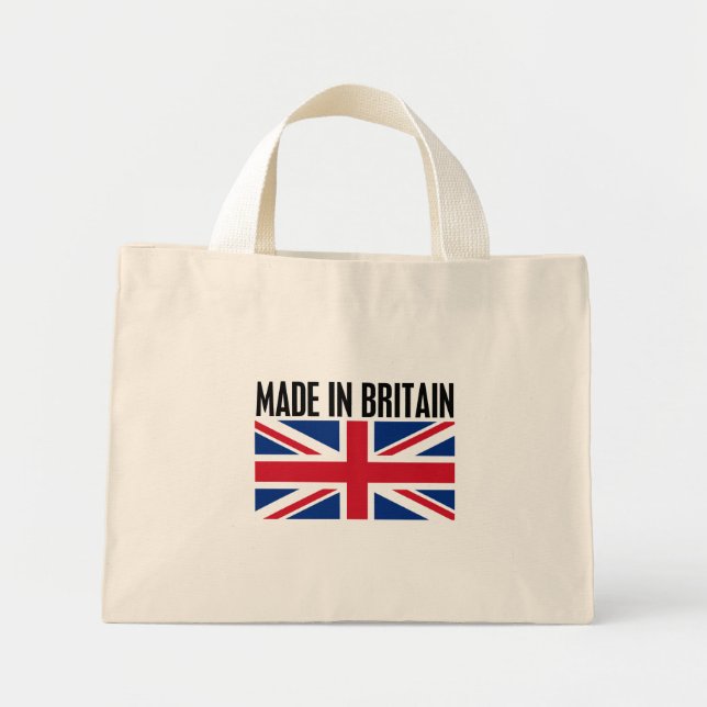 Made in Britain Mini Tote Bag (Front)