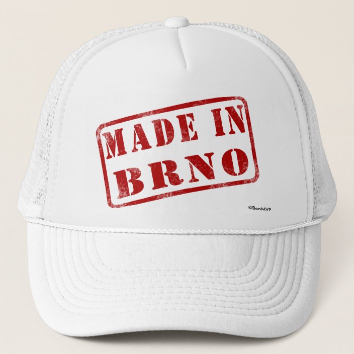 Made in Brno Trucker Hat