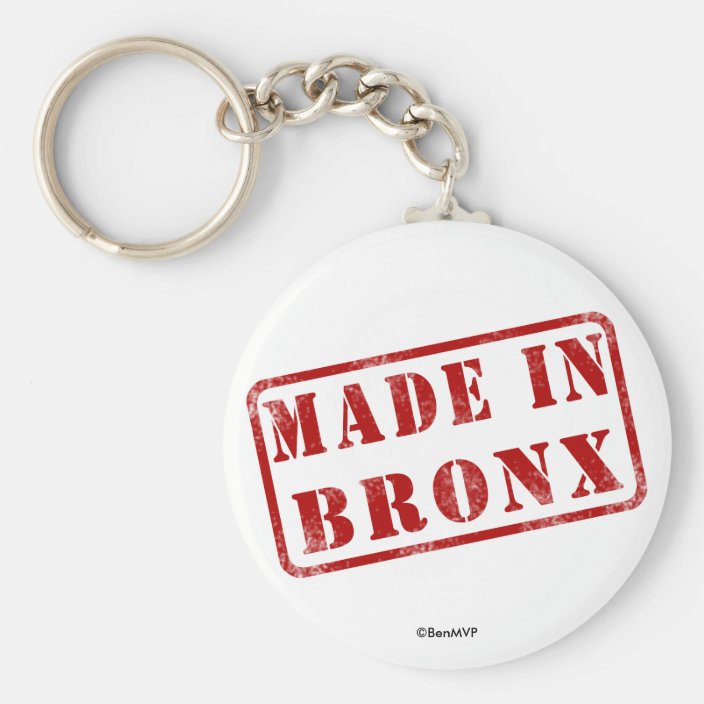 Made in Bronx Keychain