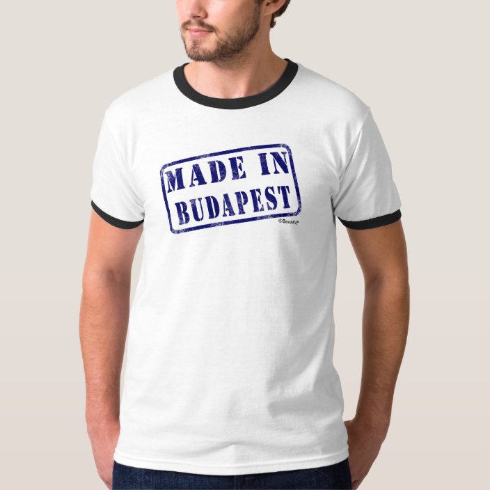 Made in Budapest Tshirt