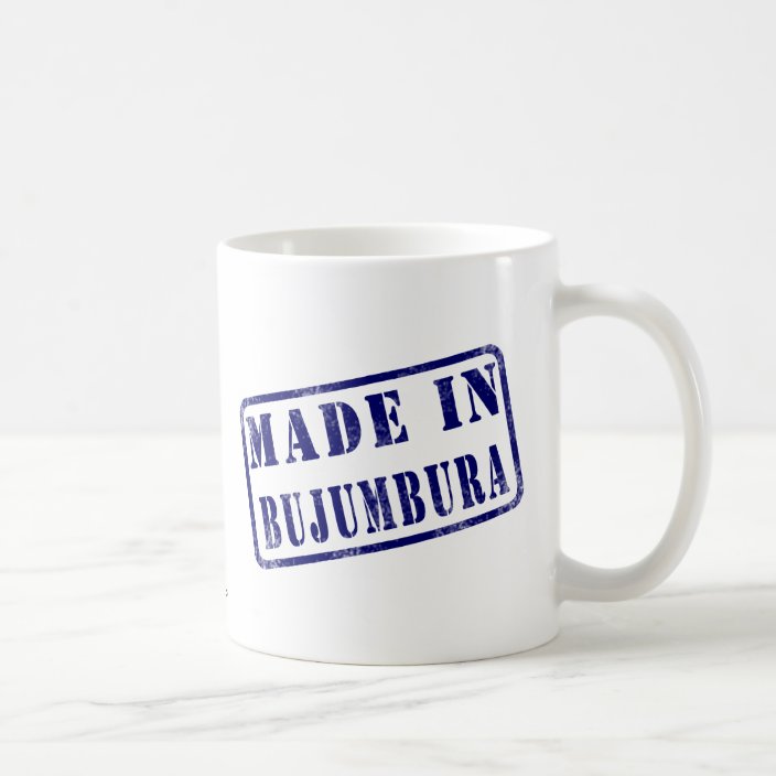 Made in Bujumbura Mug