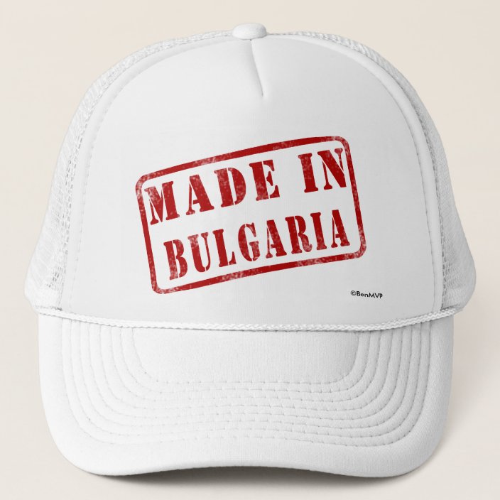 Made in Bulgaria Mesh Hat