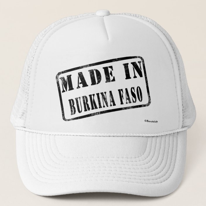 Made in Burkina Faso Trucker Hat