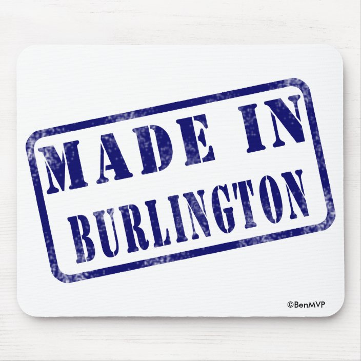 Made in Burlington Mouse Pad