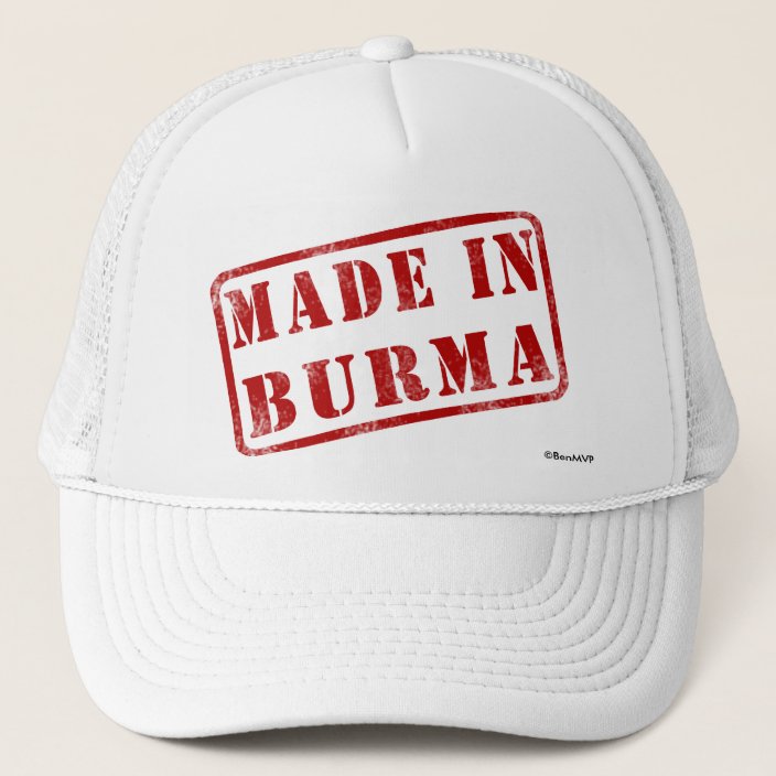 Made in Burma Hat