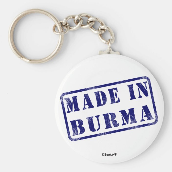 Made in Burma Key Chain