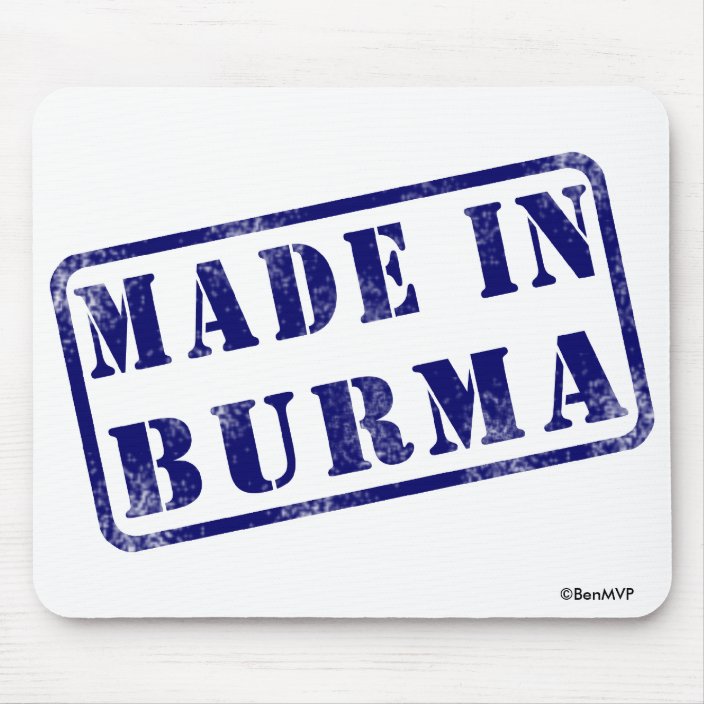 Made in Burma Mouse Pad