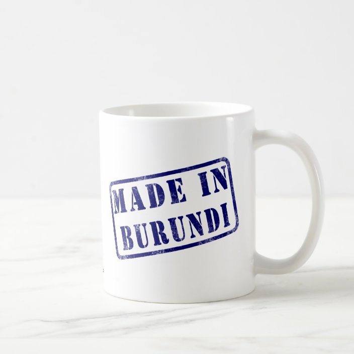 Made in Burundi Coffee Mug