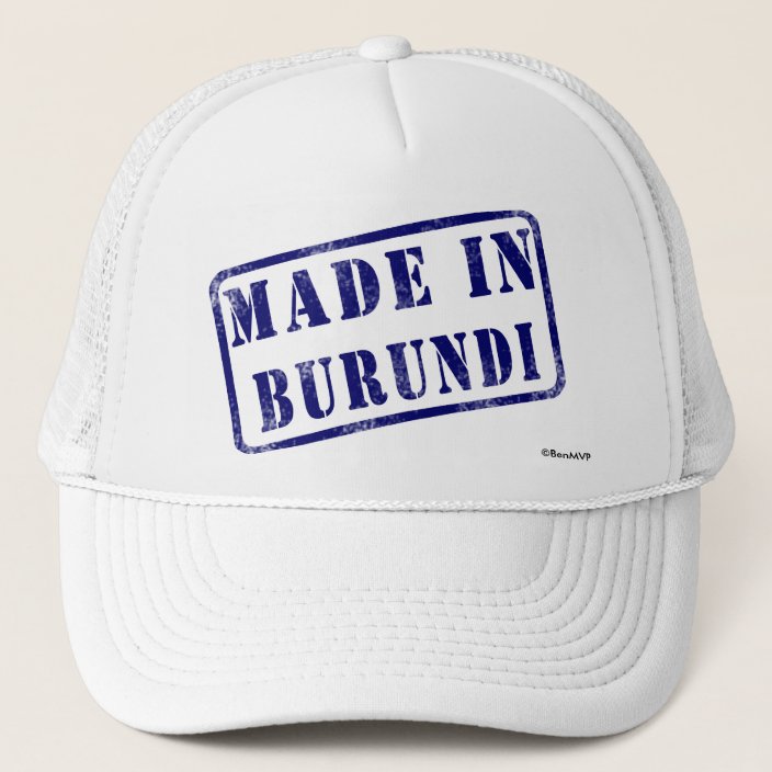 Made in Burundi Mesh Hat