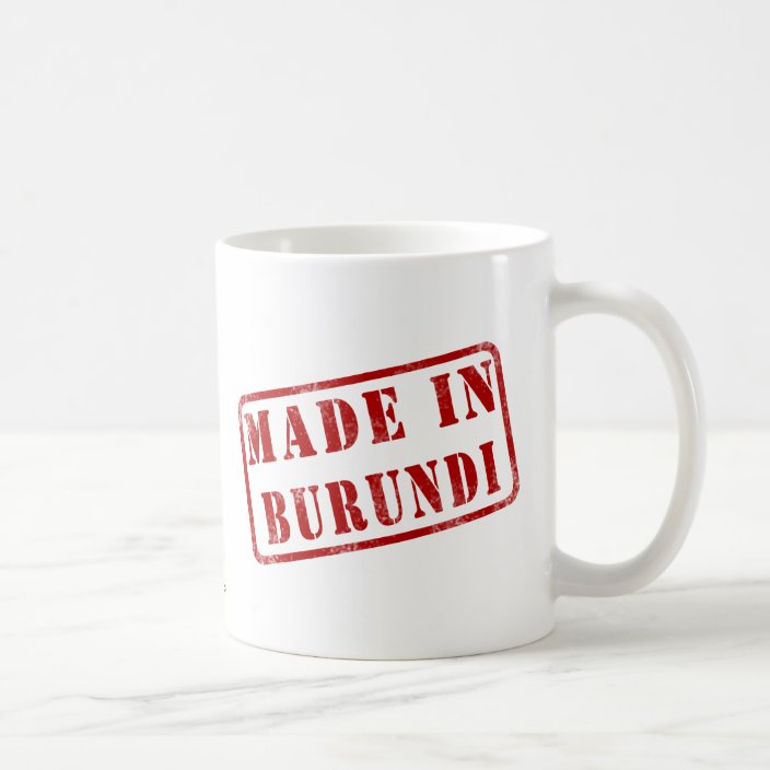 Made in Burundi Mug