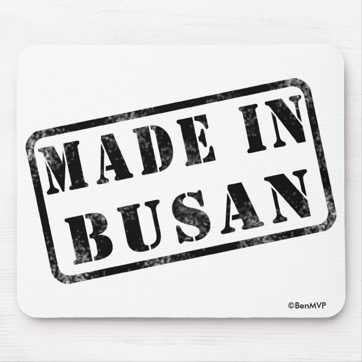 Made in Busan Mouse Pad