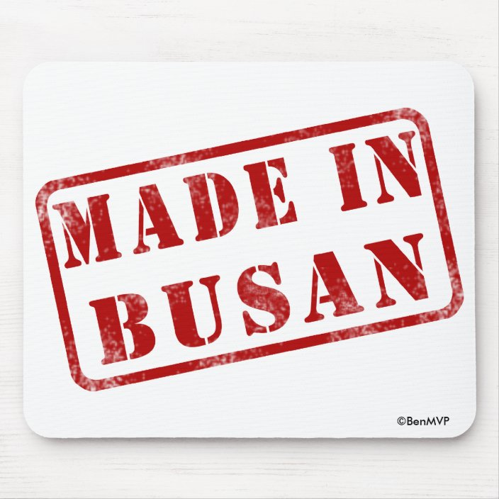 Made in Busan Mousepad