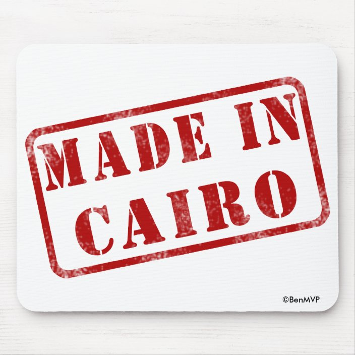 Made in Cairo Mouse Pad