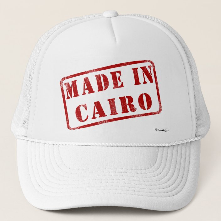 Made in Cairo Trucker Hat