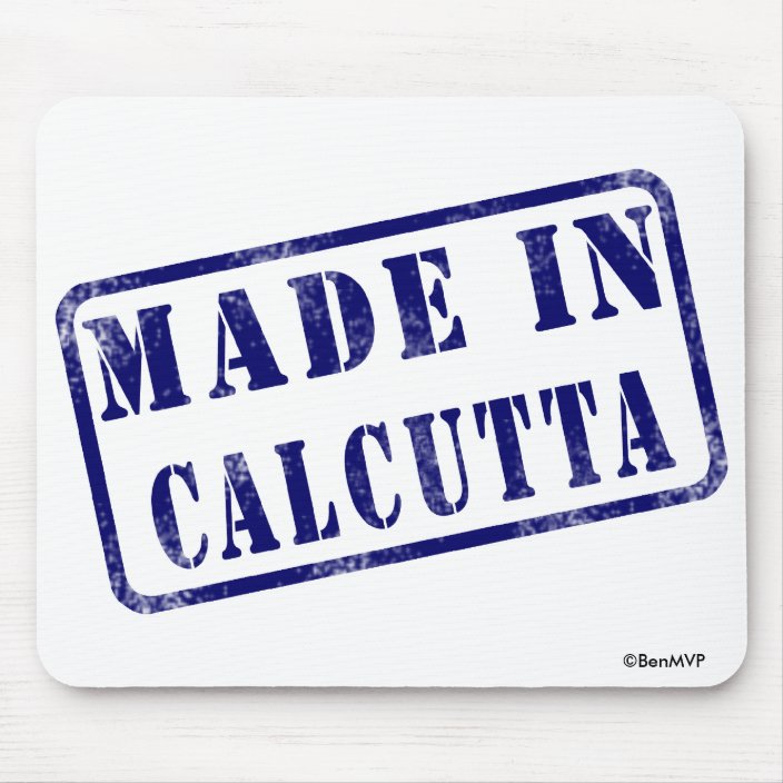 Made in Calcutta Mouse Pad
