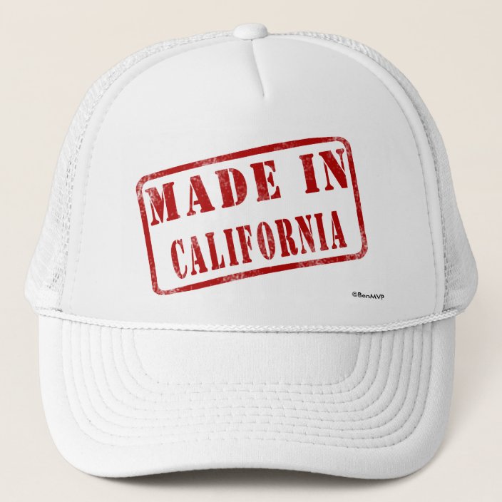 Made in California Trucker Hat