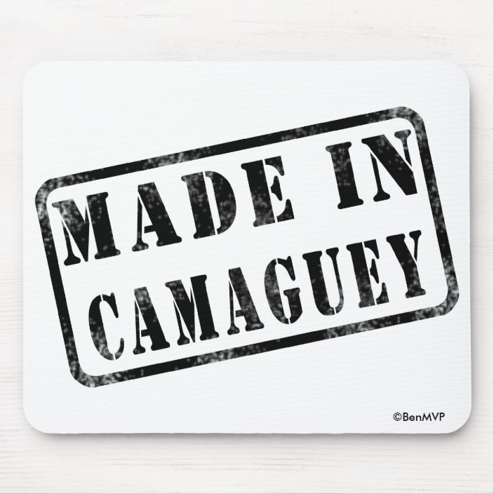 Made in Camaguey Mousepad