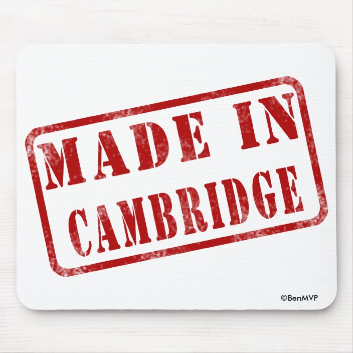 Made in Cambridge Mouse Pad