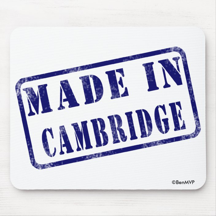 Made in Cambridge Mousepad