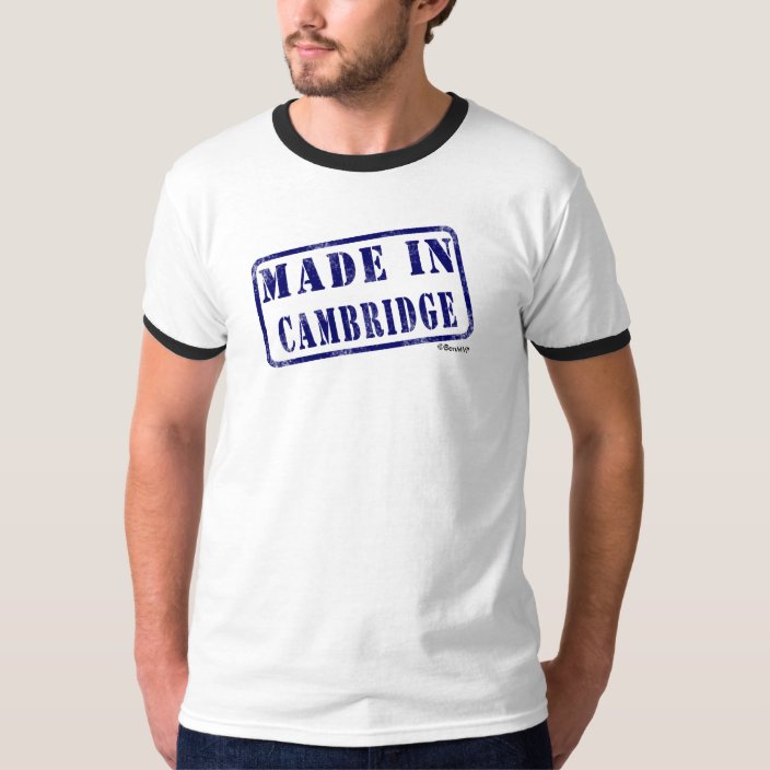 Made in Cambridge T-shirt