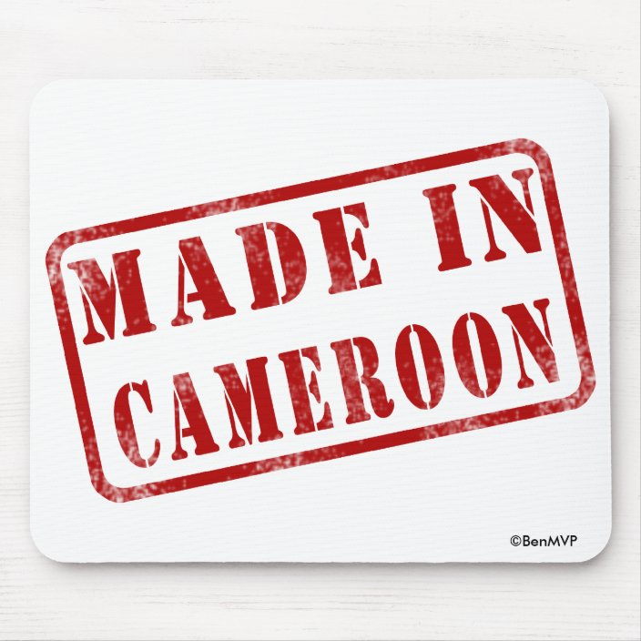 Made in Cameroon Mousepad