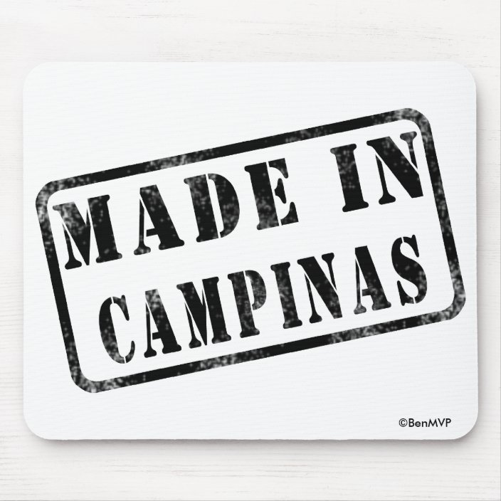 Made in Campinas Mouse Pad