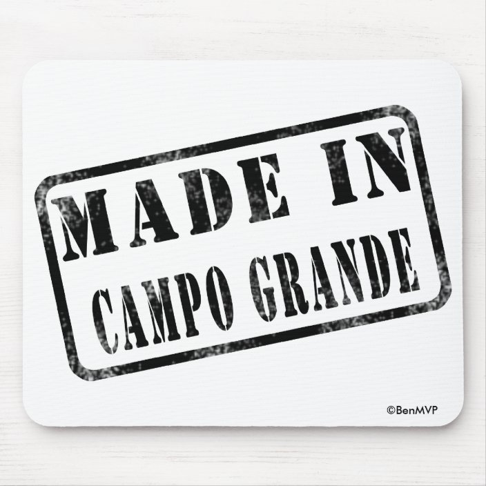 Made in Campo Grande Mousepad