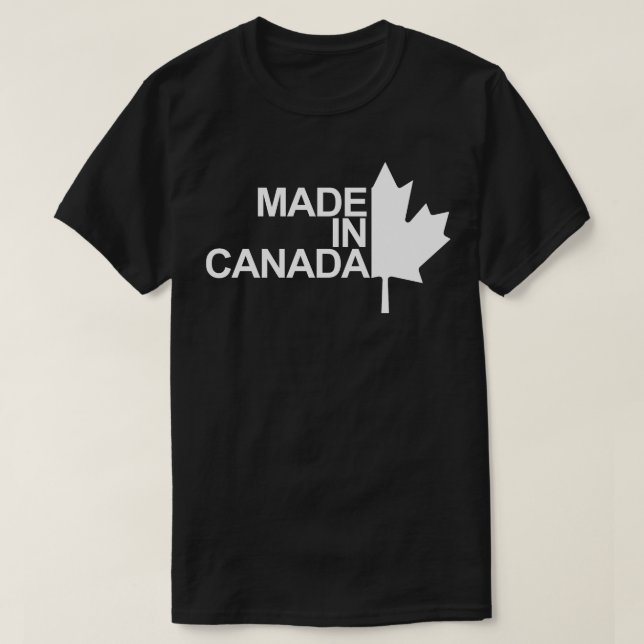 Made In Canada 2 T-Shirt (Design Front)