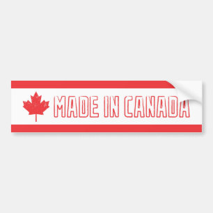 Made In Canada Bumper Sticker