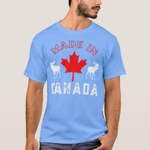 Made In Canada Canadian Pride Elk Maple T-Shirt