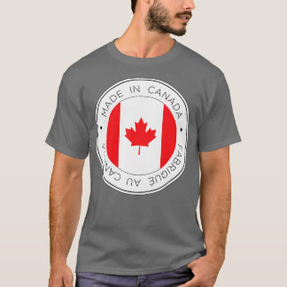 Made In Canada Flag T-Shirt
