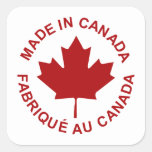 Made In Canada Sticker at Zazzle