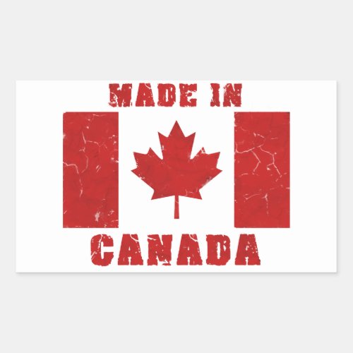 Made in Canada sticker