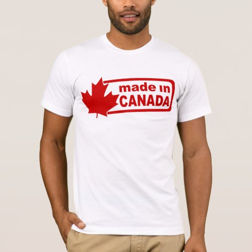 Made In Canada _ White Mens Shirt