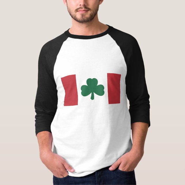 Made In Canada... With Irish Parts T-Shirt (Front)