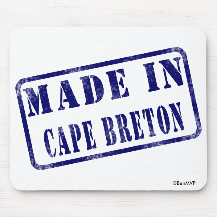 Made in Cape Breton Mouse Pad
