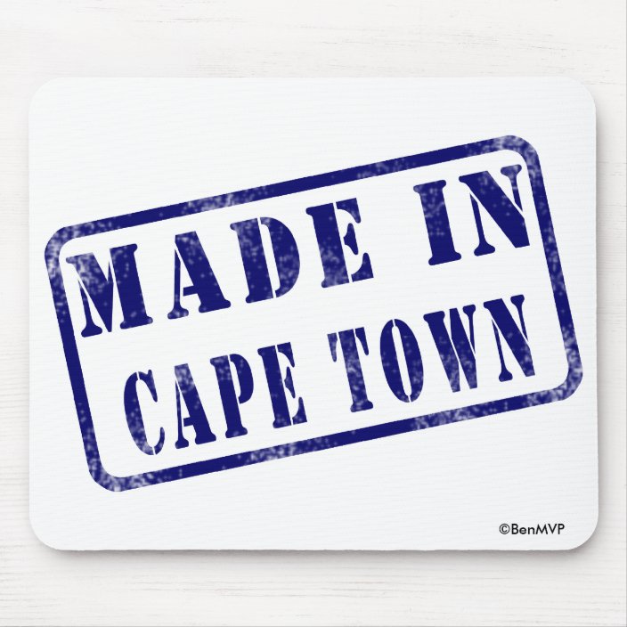 Made in Cape Town Mousepad
