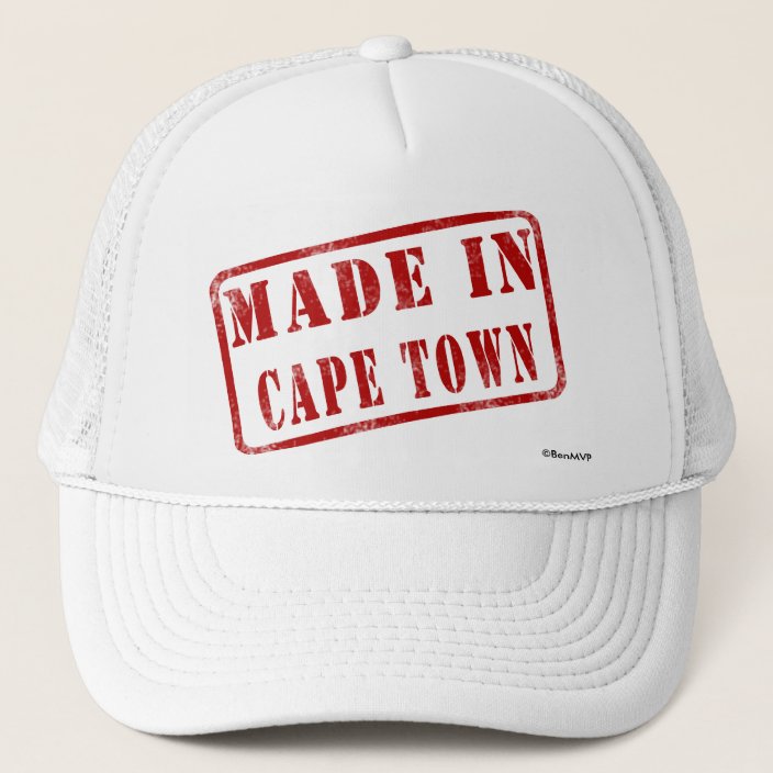 Made in Cape Town Trucker Hat